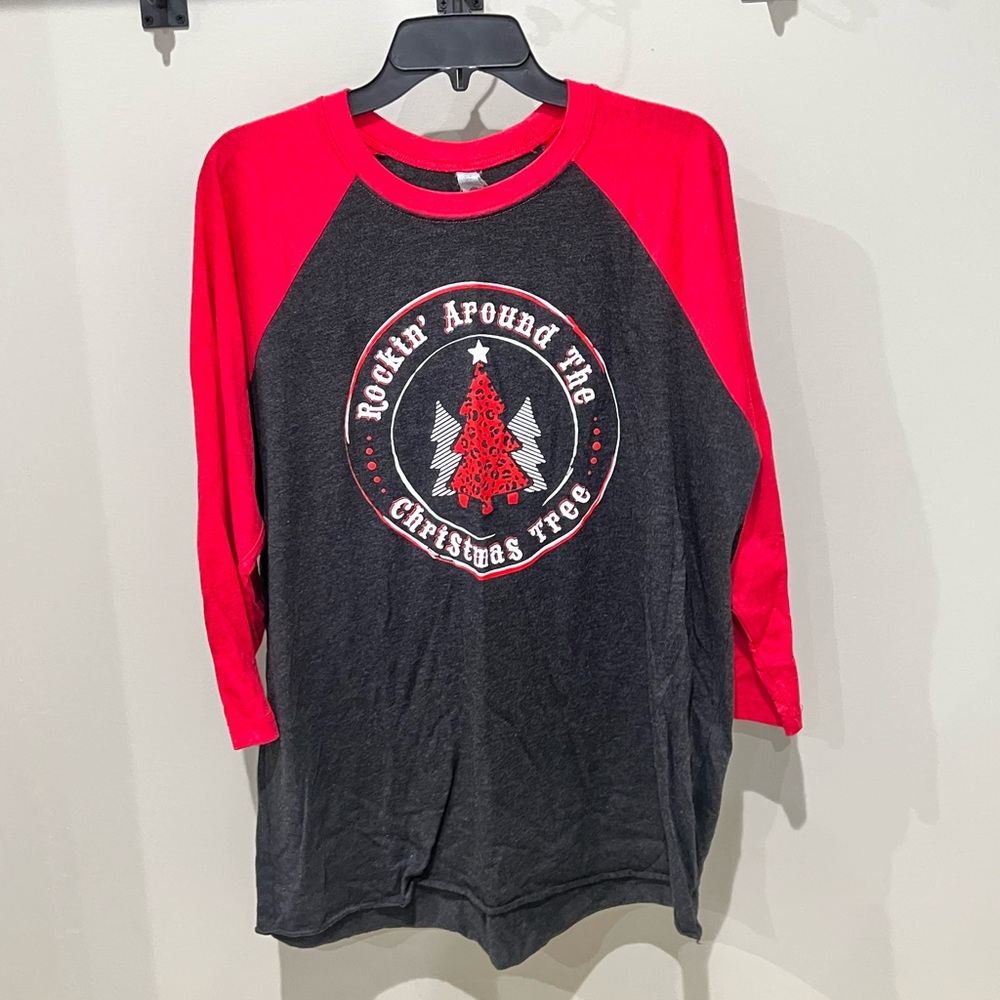 Holiday 🎄 Baseball style Tee